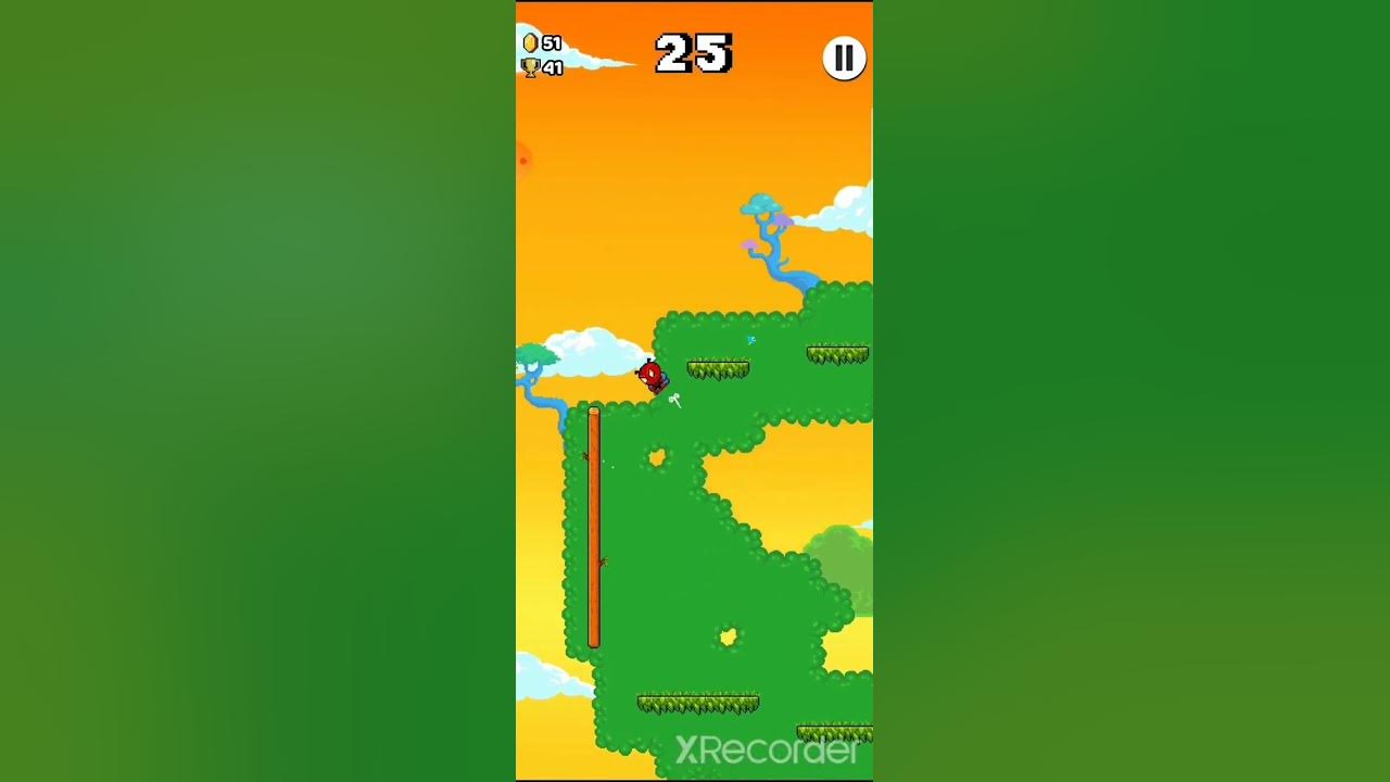 игра про прыжки по стенам - YouTube
