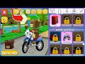Motorcycle Outfit Wheel of Fortune - Super Bear Adventure Gameplay Walkthrough