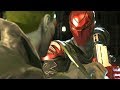 Injustice 2 - Red Hood Vs Joker - All Intro Dialogue/All Clash Quotes, Super Moves