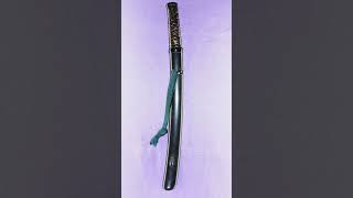 加藤運寿信一作（君が代彫物）| Samurai Sword Wakizashi - Japanese Short Sword (日本刀) [2610-2031]