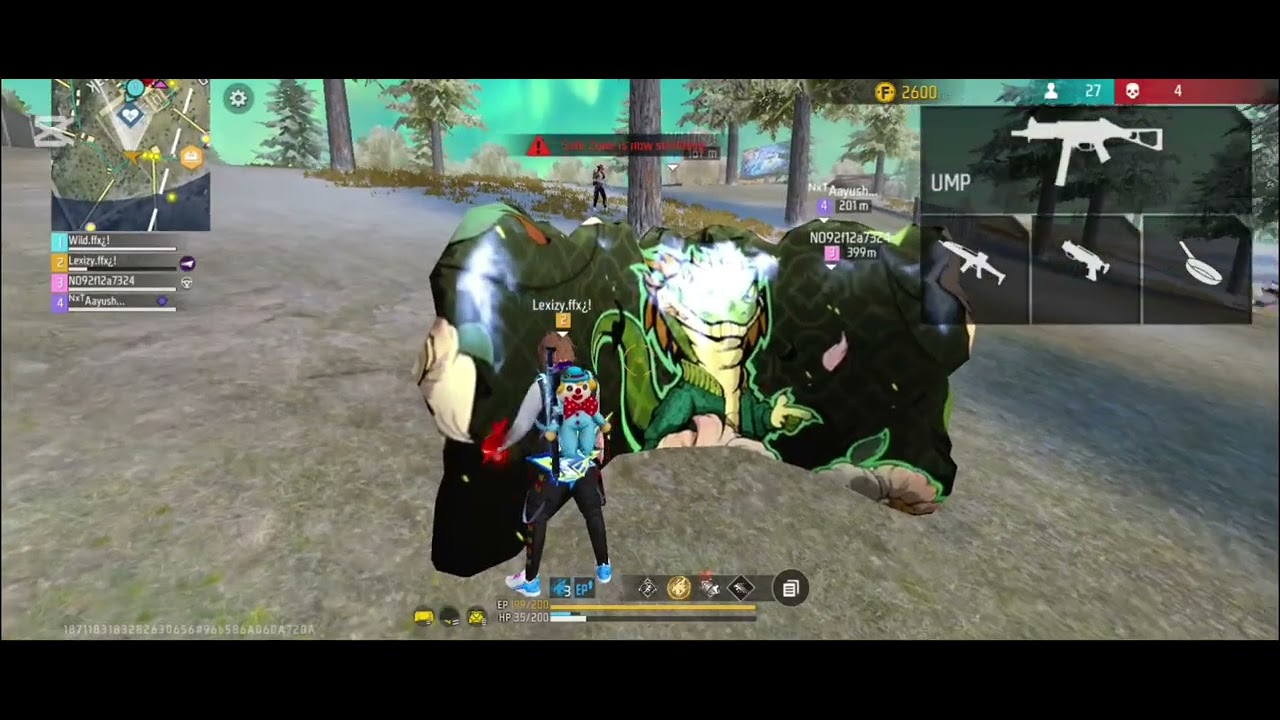 😱#viralvideo like subscribe play ff part-1 br rank booyah with friend ...