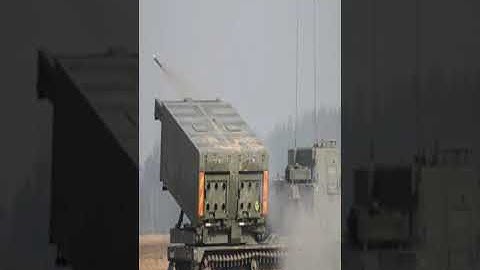 The M270 MLRS in action #shorts