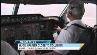 Planes Nearly Crash Mid-Air 200ft Apart above NYC 2/7/2011