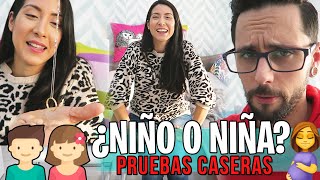 REVELAMOS EL SEXO DE NUESTRO BEBÉ 🎉 | PONEMOS A PRUEBA MÉTODOS CASEROS | EN CASA CON PAM Y FER