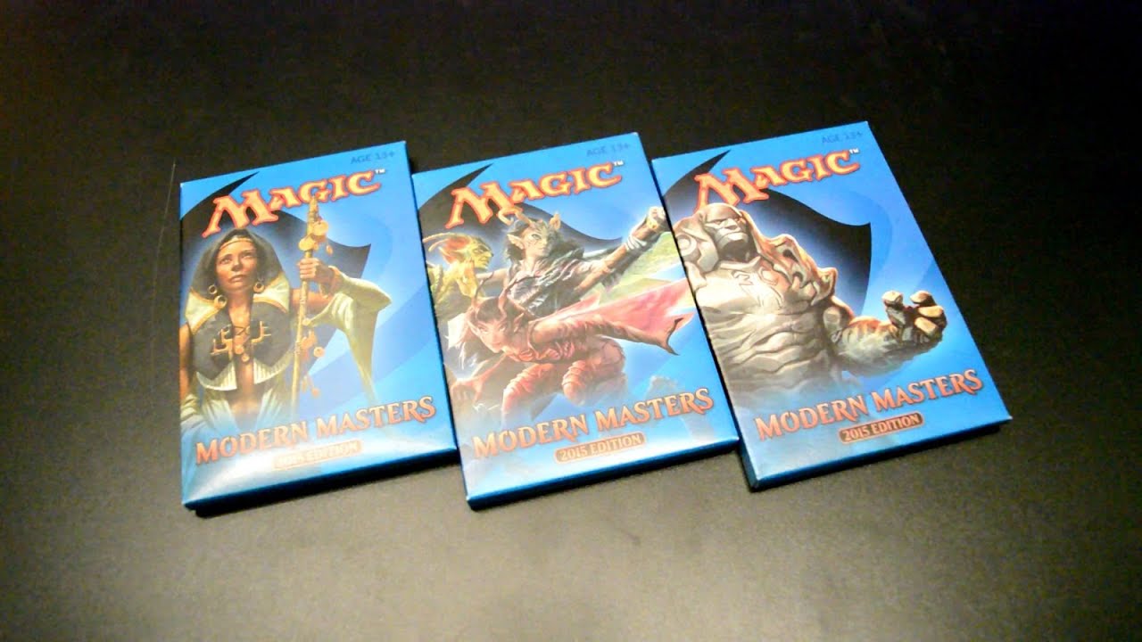 Opening three Modern Masters 2015 boosters (Mythic pull)