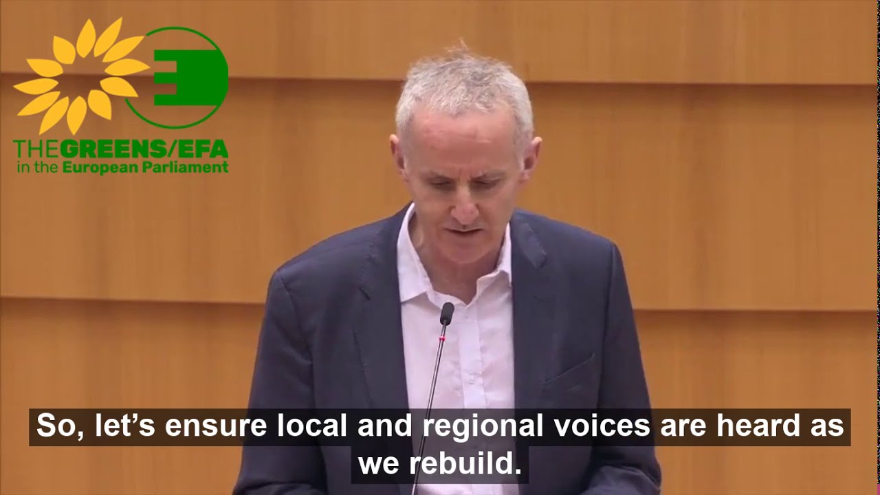 Ciarán Cuffe MEP on including local voices in COVID-19 recovery plans