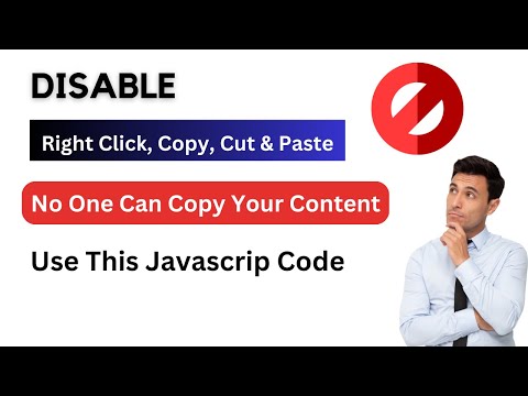 Disable Right Click