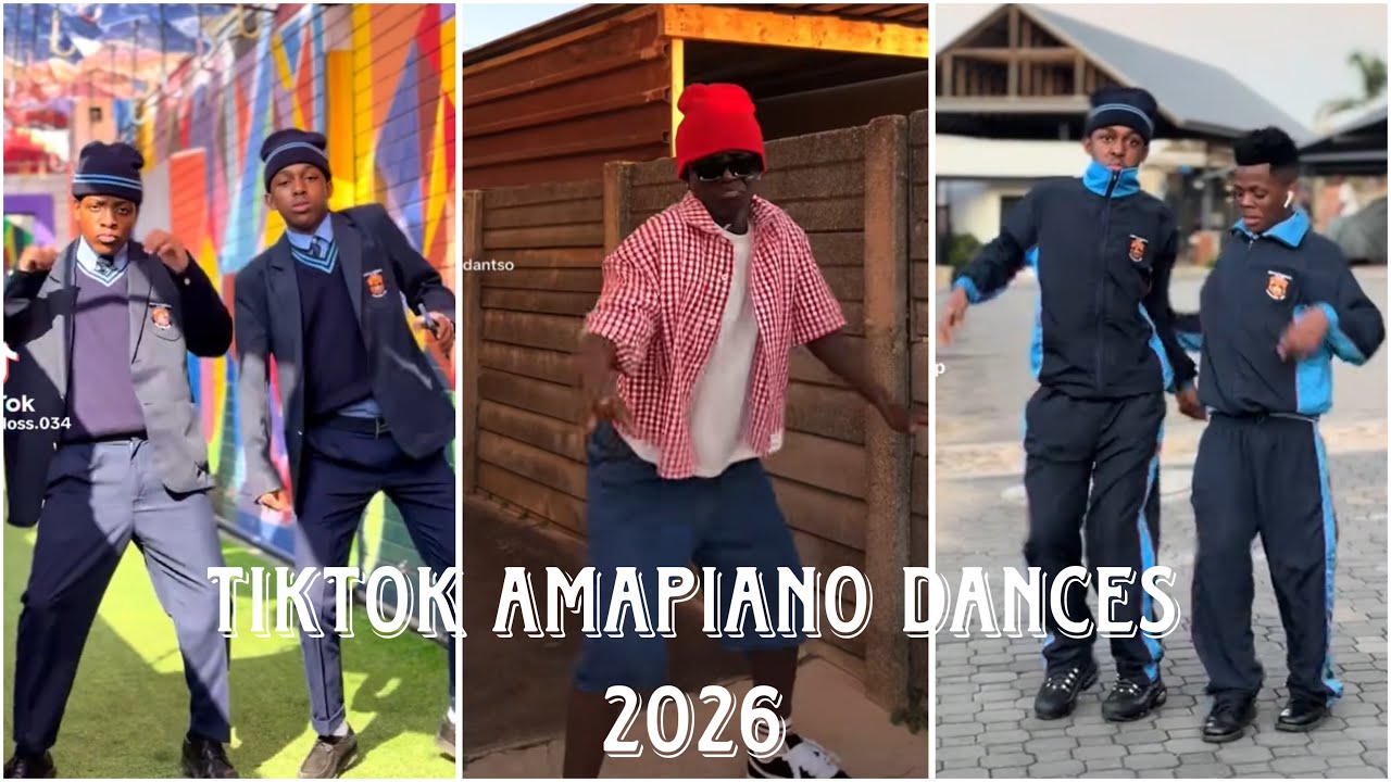 TikTok amapiano dances challenges 2026