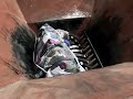 ウエスの破砕　破砕機　ライオンシュレッダーVC