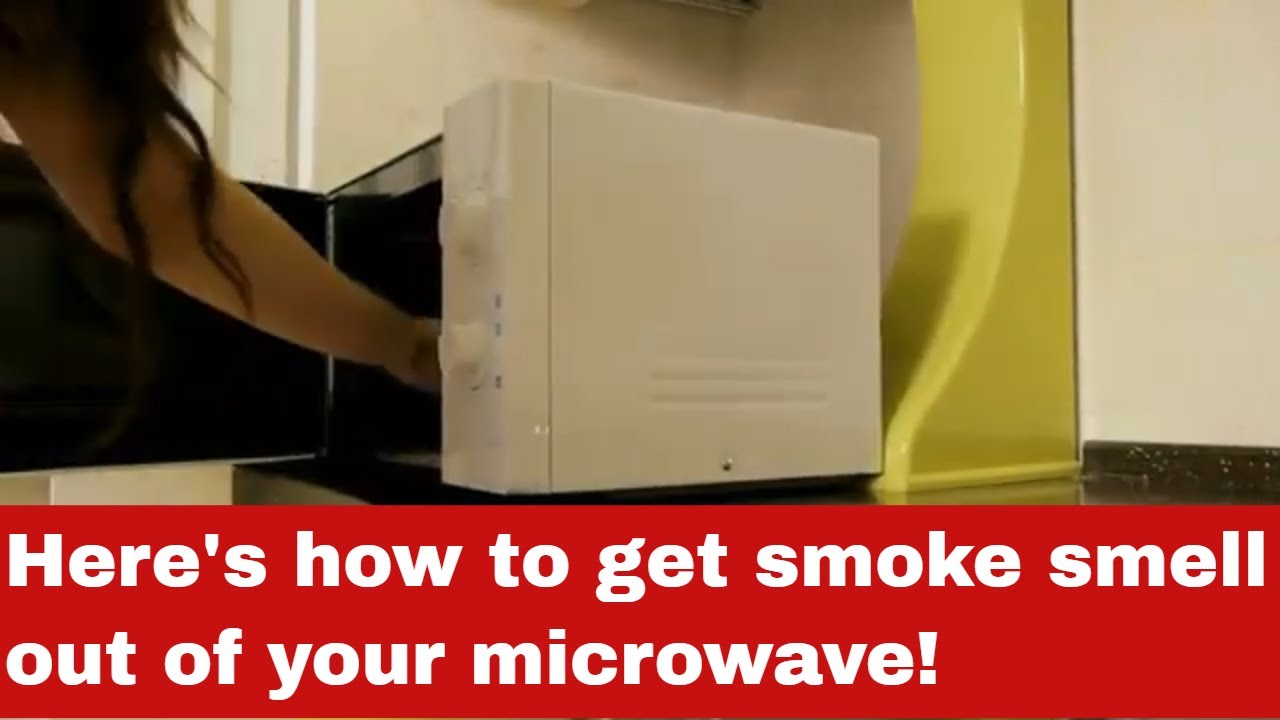 How to Get Rid of Burnt Smell Out of Microwave in a Few Minutes