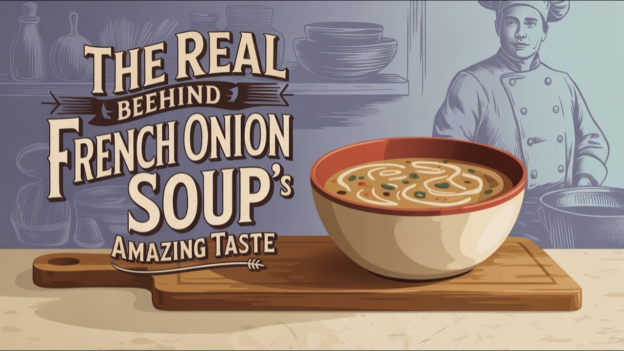 Настоящая история восхитительного вкуса французского лукового супа.