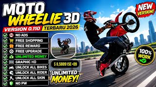 Moto Wheelie 3D Mod Apk Versi 0.110 Mod: Unlimited Money & Unlock All No Password! 😱 screenshot 4