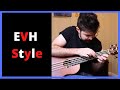 Van Halen Style Tapping on the U-Bass With Distortion