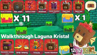 LOKASI 12 PETI RAHASIA DAN TUTORIAL MENYELESAIKAN MISI MOLE LAGUNA KRISTAL SUPER BEAR ADVENTURE
