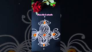 simple geethala design #rangoli #muggulu #easyrangoli #simple