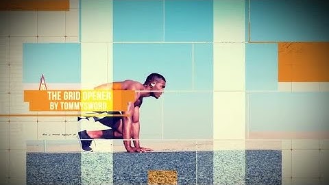 The Grid Opener After Effects Templates