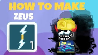 Tutorial How to make ZEUS in growtopia
