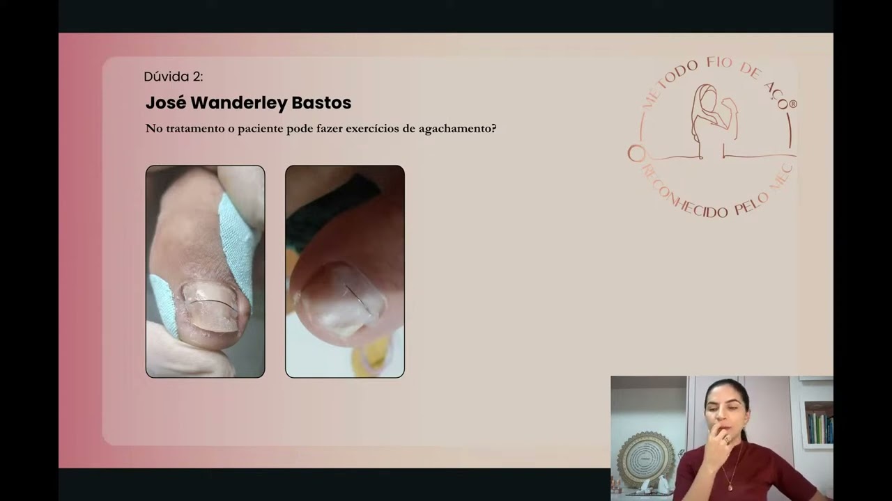 AGACHAMENTO pode prejudicar a unha que está com órtese? O que ninguém te explica na podologia.