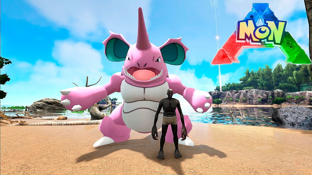 O NIDOKING HARDCORE!!! -- ARK MON #02 - YouTube