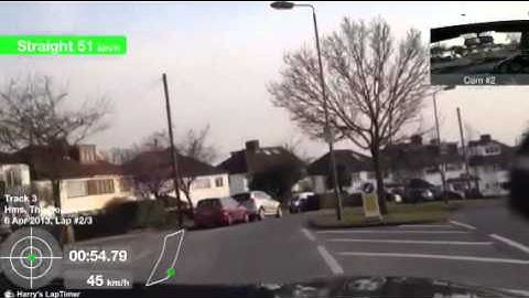 Harrys lap timer v17 test