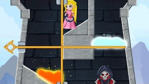 Rescue Hero Gameplay All Level/ Pull The Pin Solution - Mobile Game