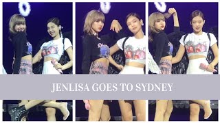 JENLISA GOES TO SYDNEY ft CHAEYOUNG AND JISOO