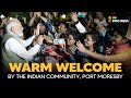 PM Modi gets a warm welcome by the Indian Community, Port Moresby