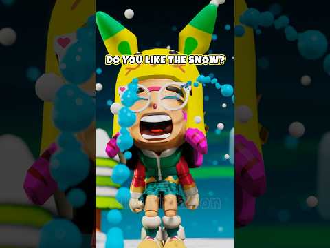 When you don't like the cold🤣 PK XD Funny Moments #memes #funny #animation #pkxd #humor #shorts