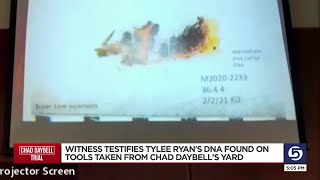 Witness testifies Tylee Ryan&#39;s DNA found on tools taken from Chad Daybell&#39;s yard