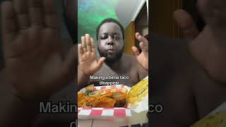 Making a birria taco disappear #shorts