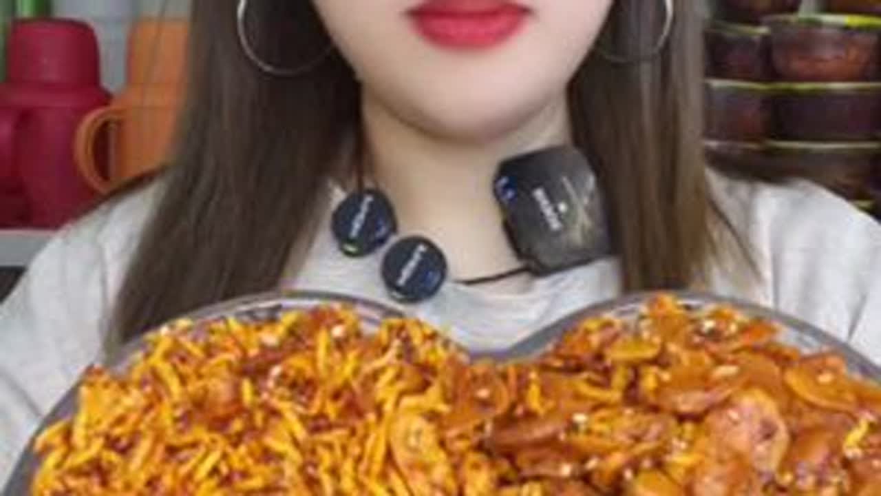 #咀嚼音 #解压声控 #辣酱 #咀嚼声