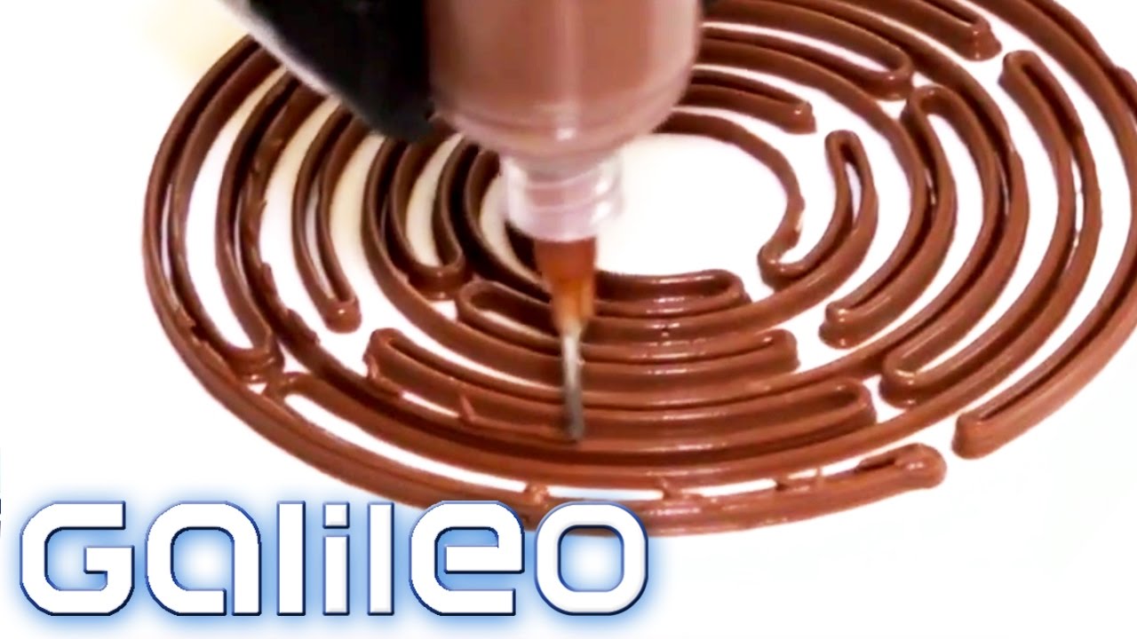 Update Essen aus dem 3D-Drucker - das Kochen der Zukunft gibt es schon heute | Galileo | ProSieben