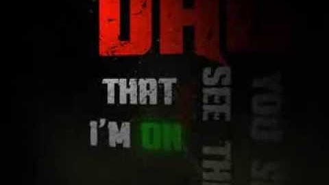 The Script - If You Could See Me Now (Typography In Motion)