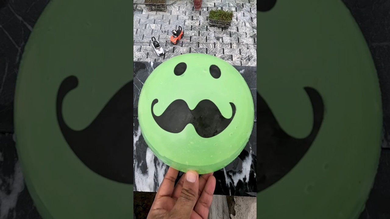 Balloon Drop Test from Tall Building 🚨 | Will It Hit the Cars? 💥 ASMR Sounds