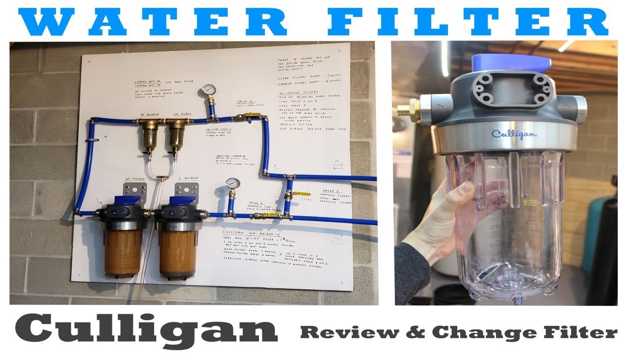 Culligan Water Filter Review And Change Filter Cartridge Youtube