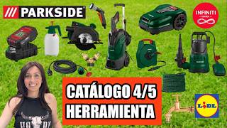 CATÁLOGO LIDL PARKSIDE DEL LUNES 4 DE MAYO