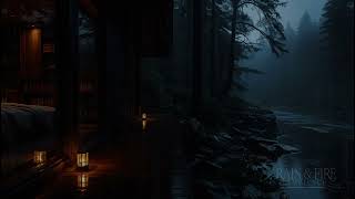 99% Fall Asleep Fast with Cozy Cabin Rain &amp; River Sounds 🌧️ Deep Sleep Ambience #rainsounds
