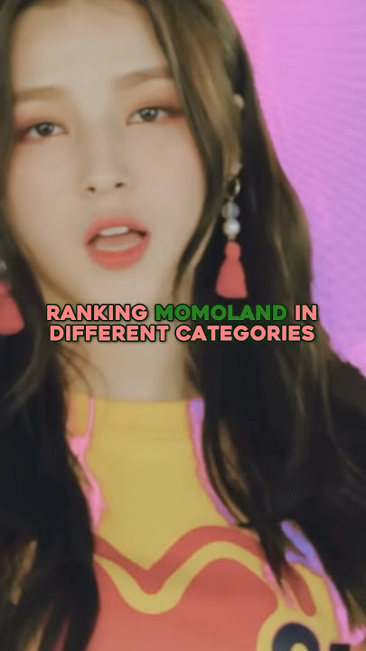 my bias is ahin #kpop #ranking #idol #momoland #nancy #mmld #hyebin #ahin #yeonwoo #jane #jooe