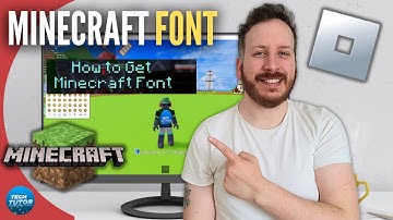 How To Get Minecraft Font On Roblox