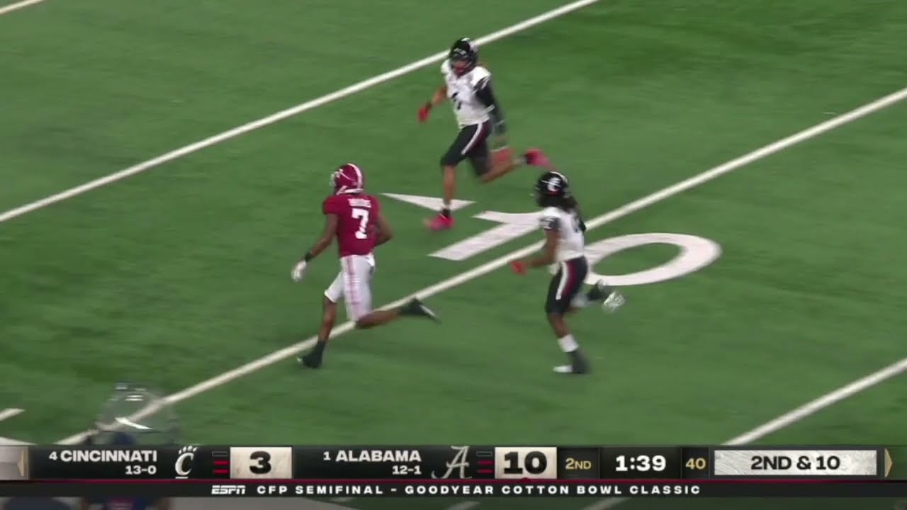Alabama vs. Cincinnati football video highlights, score in College ...