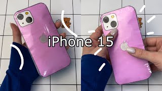 Tutorial iPhone 15📱How to make squishes [🌸paper diy🌸] AirPods 🎧 asmr 종이놀이