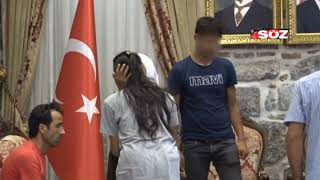 Tesli̇m Olan Örgüt Mensuplari Ai̇leleri̇yle Buluştu