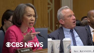Watch: RFK Jr. accuses Sen. Blunt Rochester of grandstanding when asked about measles