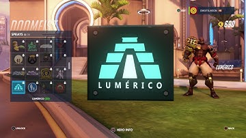 Overwatch - Doomfist: Skins, Emotes, Victory Poses, Voice Lines, Sprays, Highlight Intros & Weapons