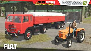 FS25 | Fiat 480, Fiat 682 T2  Semi-Trailer (by Peppe978) - Farming Simulator 25 Mods Review QHD