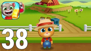 Talking Tom Gold Run Gameplay Walkthrough Part 38 - unlocked Ginger's Farm [iOS/Android Games] screenshot 5