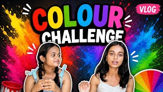 Colour challenge!!🫣😂#kannadavlogs #vlogs #viral #colourchallenge 