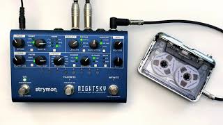 Ambient sounds with Strymon NightSky + Reel To Reel Cassette