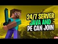 MINECRAFT LIVE . PUBLIC SMP . JOIN SERVER 24/7  JOIN PLAYER JAVA / BEDROCK POCKET PLAYERS #shorts 🤣