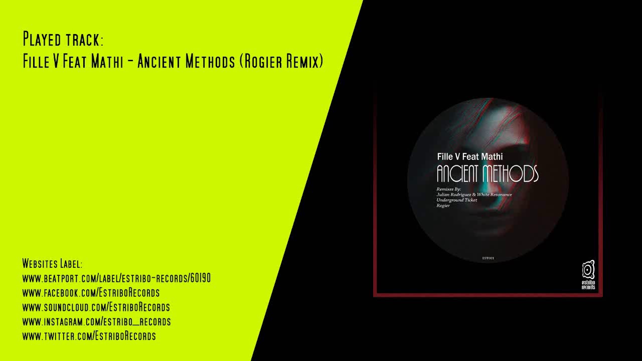 Watch Fille V Feat Mathi - Ancient Methods (Rogier Remix) on YouTube Watch Fille V Feat Mathi - Ancient Methods (Rogier Remix) on YouTube
